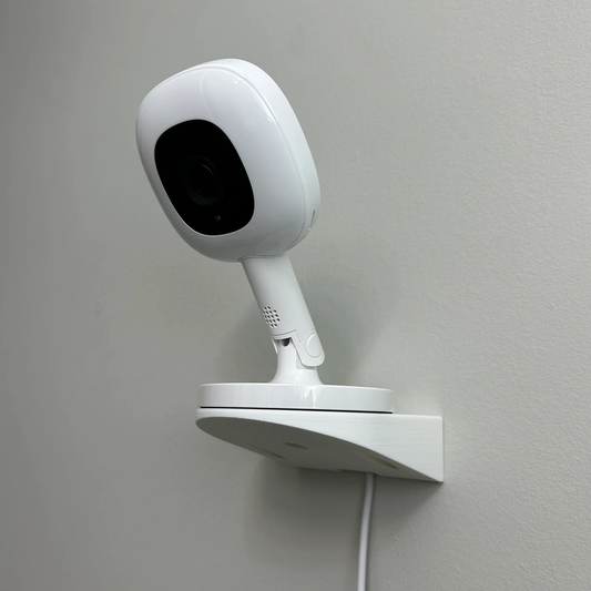 Low Profile Wall Bracket For Surveillance Devices, Universal 1/4 Thread Camera Mount With Complete Installation Hardware