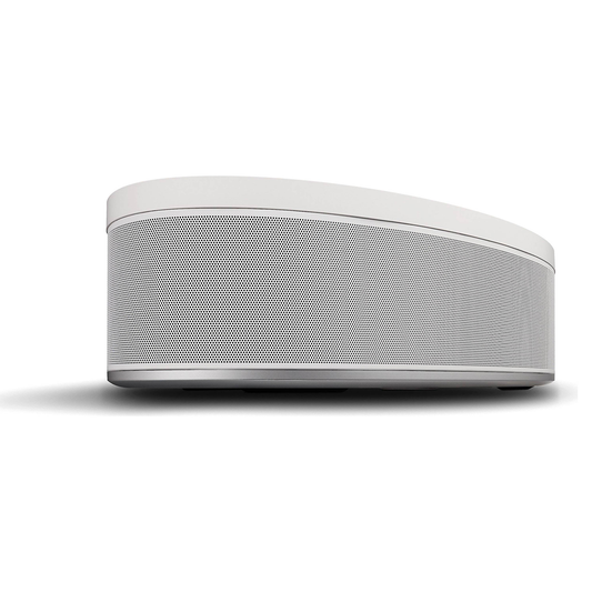 Oval Multi-Room Streaming Audio Unit, Dual-Mode Wi-Fi And Bluetooth Powered Speaker With Wired Connection Interfaces