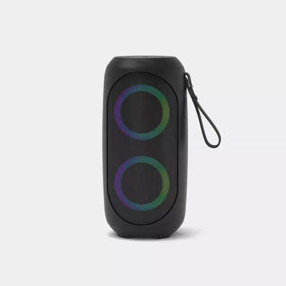 RGB Light IPX4 Waterproof Portable Bluetooth Speaker with Lanyard