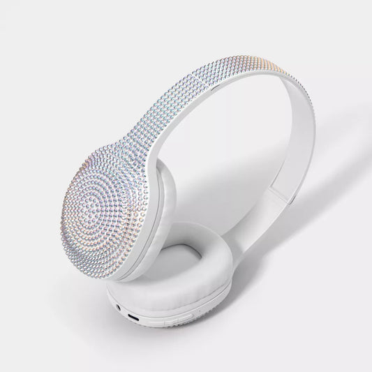 Decorative Bluetooth On-Ear Headphones With Padded Ear Cushions