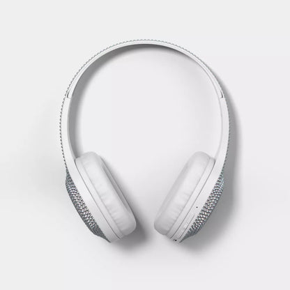 Decorative Bluetooth On-Ear Headphones With Padded Ear Cushions